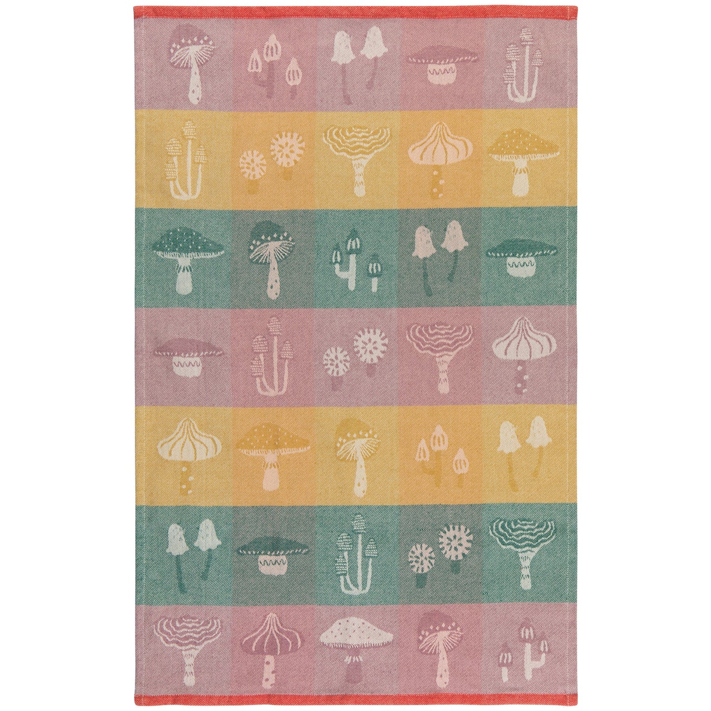 Mushroom Gems Jacquard Dishtowel
