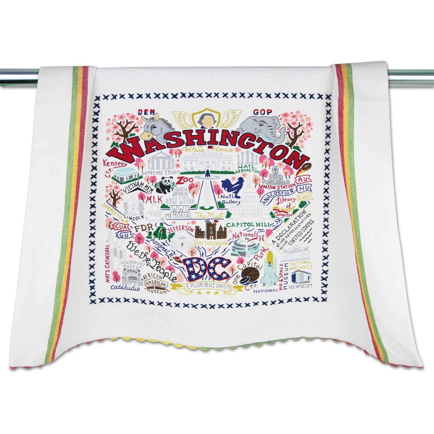 Catstudio Geography Tea Towels