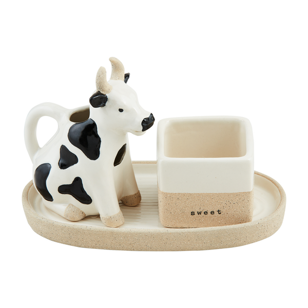 The Cow Cream And Sugar Set