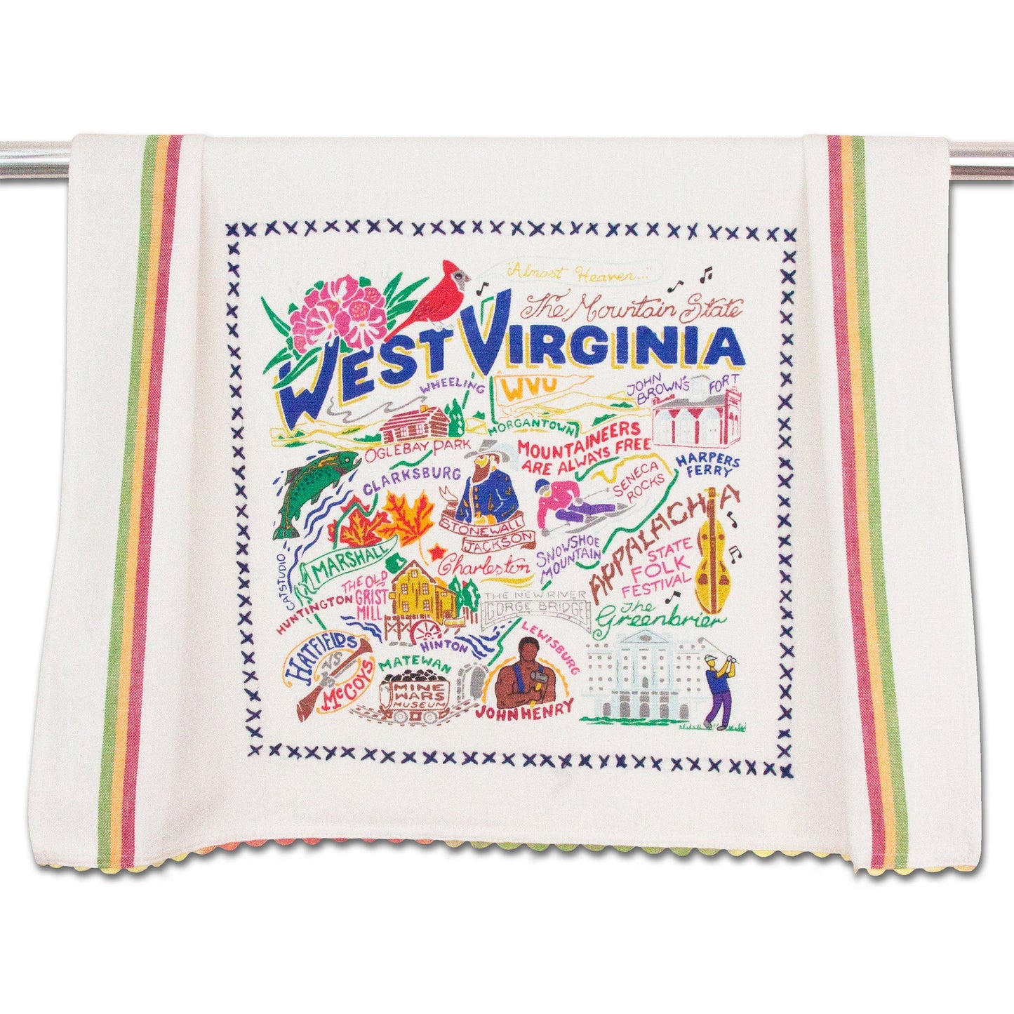 Catstudio Geography Tea Towels