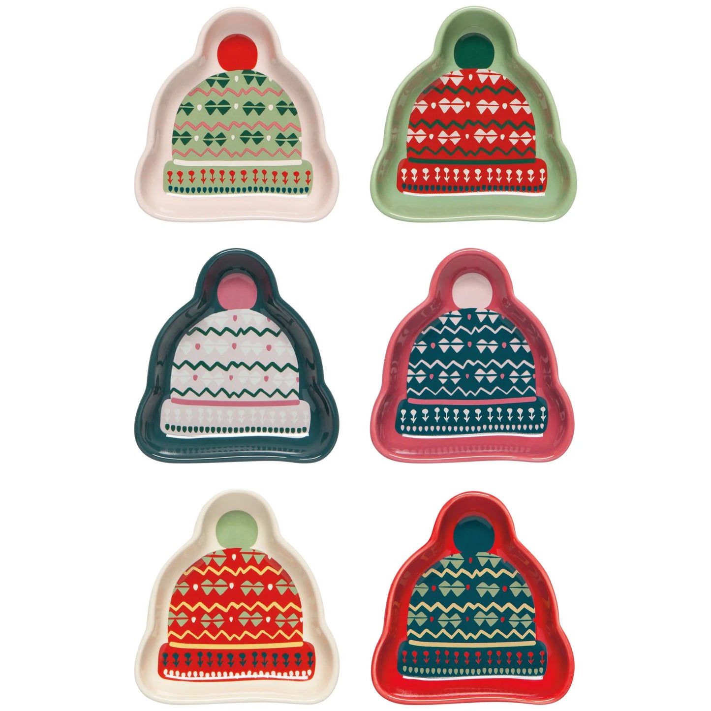 Winter Woolens Shaped Pinch Bowl