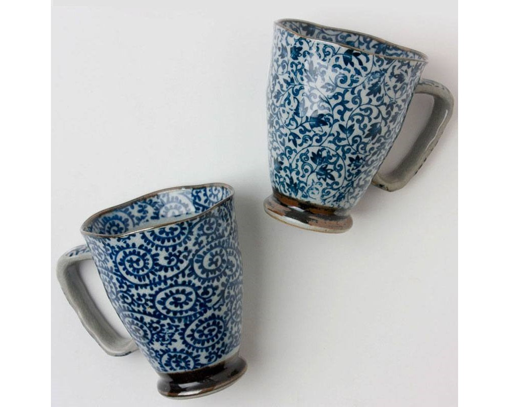 Mug Tako Karakusa 12 Oz