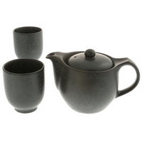 Tea Set Black Cosmos