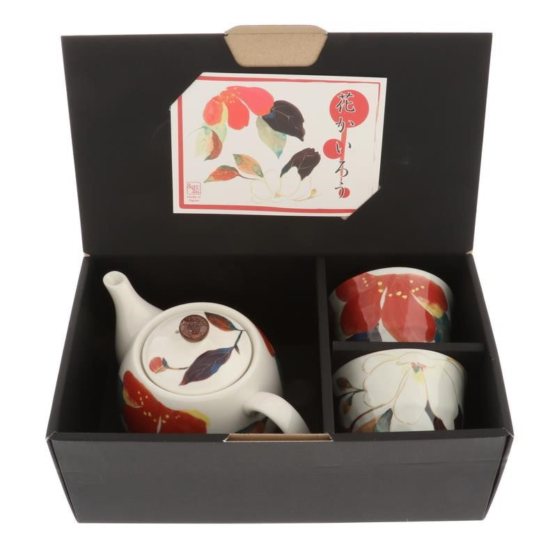 Tea Set For 2 Ryukyu Florals