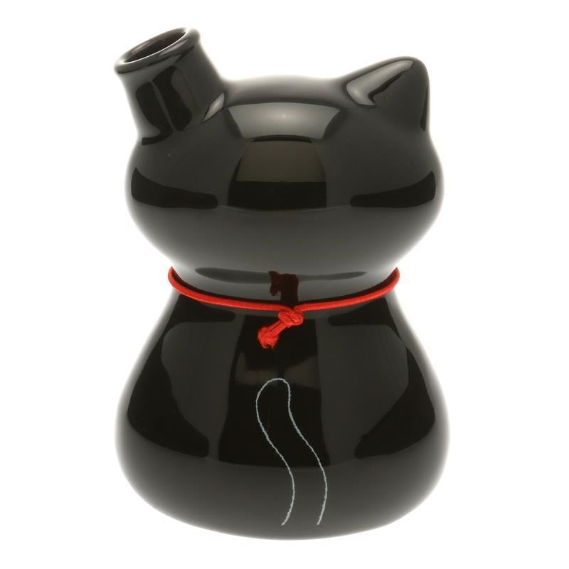 Sake Set Bohemian Black Cat