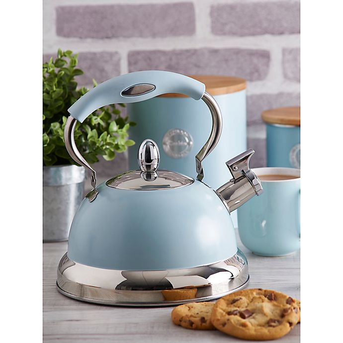 Typhoon Living 2.5-Liter Stovetop Tea Kettle in Blue