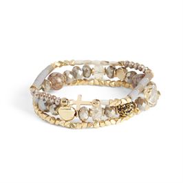 Have Faith Stretch Bracelet - 4 Styles