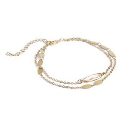 CHARLEE MULTI CHAIN ANKLET