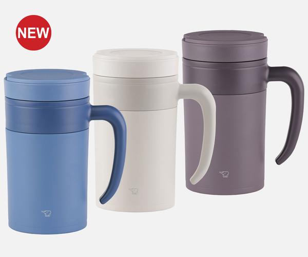 Stainless Tea Tumbler With Handle 16 oz