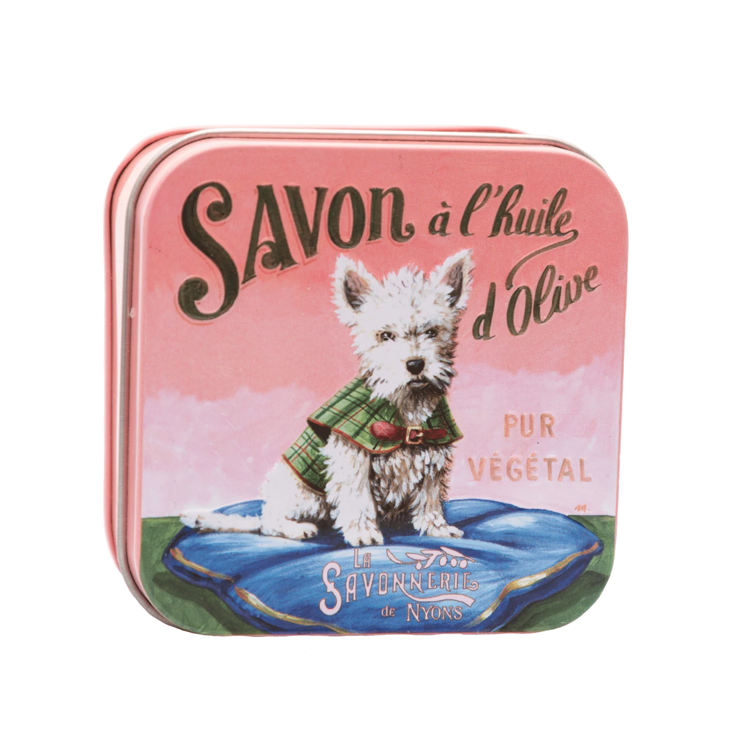 100g Soap in Tin Box  Savon de Coton