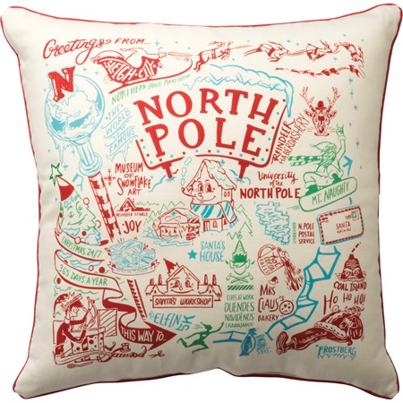 Pillow - North Pole
