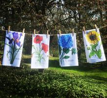 Dish Towel Flowers