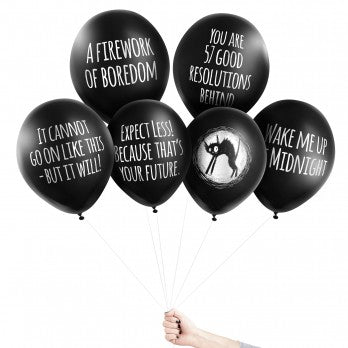 Anti-Balloons - New year melancholy