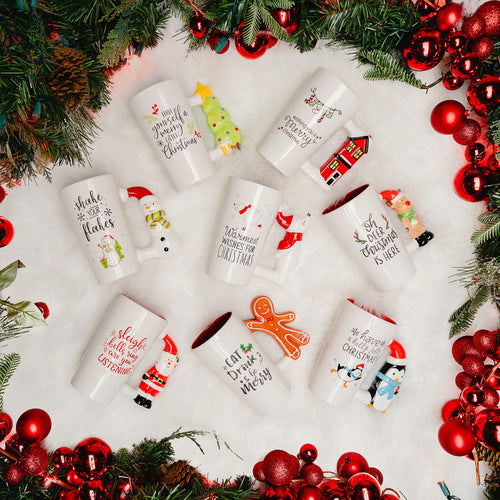 Latte Cup Merry Little Christmas - 17.5 oz