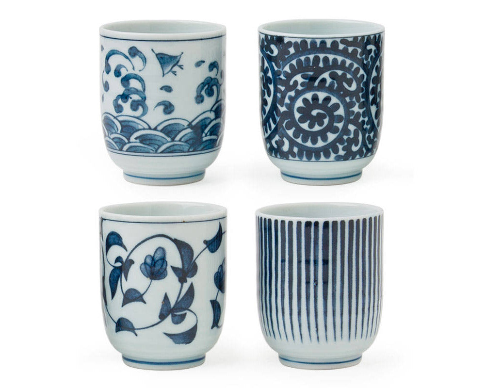 Teacup Blue & White Teacup ( 4 Styles to Choose from)