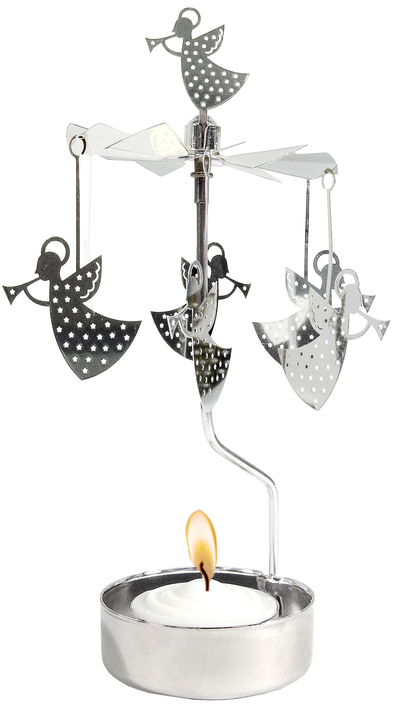 Rotary Candle Holder änglaspel