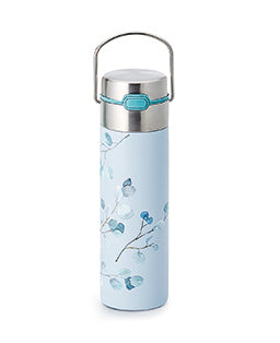 Leeza® Drinking Bottle "Eucalyptus" stainless steel, 16.9 fl. oz.