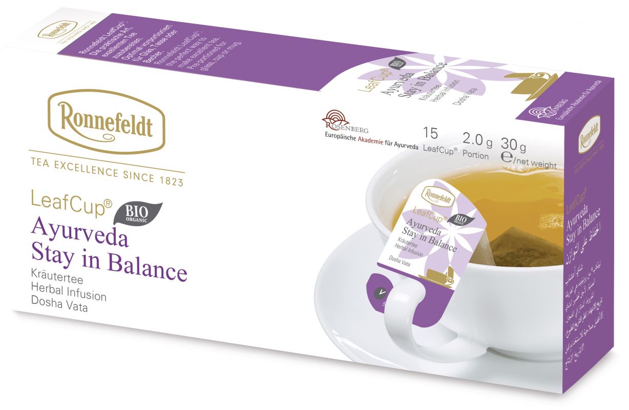 Ronnefeldt Leafcup® Ayurveda Stay in Balance