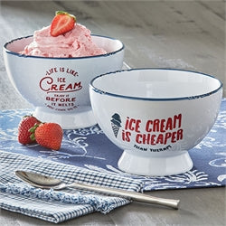 Bowl Ice Cream is Cheaper