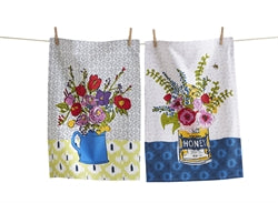 Dishtowel - Farmhouse Bouquet