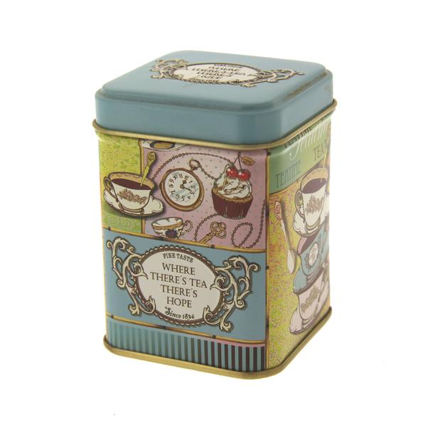 Tea Tin "Where There's Tea, There's Hope"