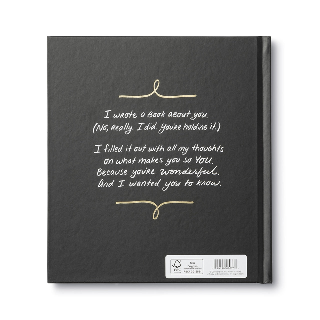 Book " I Wrote A Book About You "