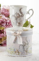 Porcelain Mug in Box, Cat & Friends