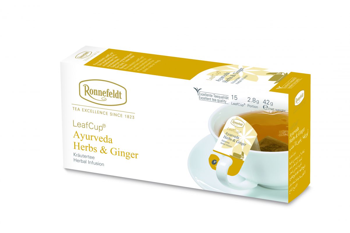 Ronnefeldt Leafcup® Ayurveda Herbs & Ginger