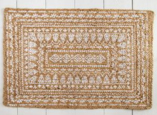 PRINTED JUTE RUG (Natural Life)