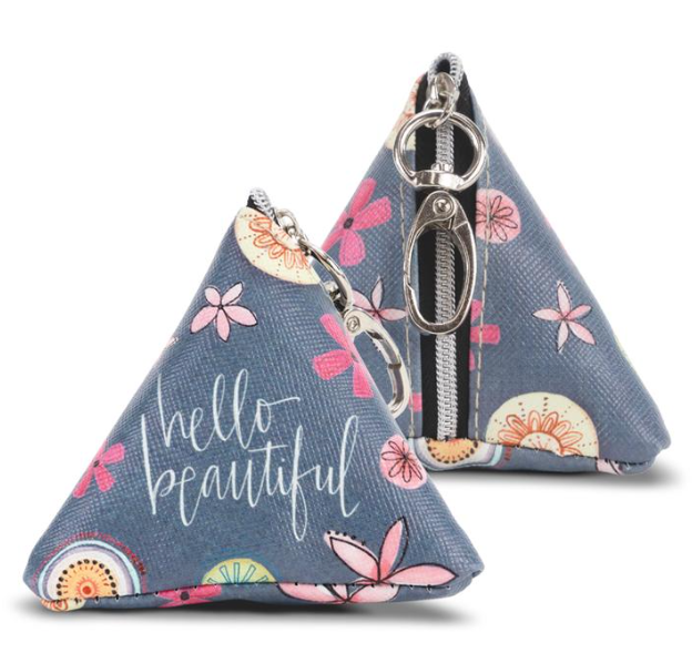 Tiny Triangle Bag - Hello Beautiful