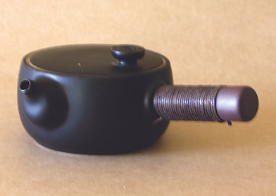Black Side Handle Tea pot