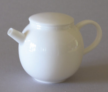 Petite Flat Lid Tea Pot & 2 Cups