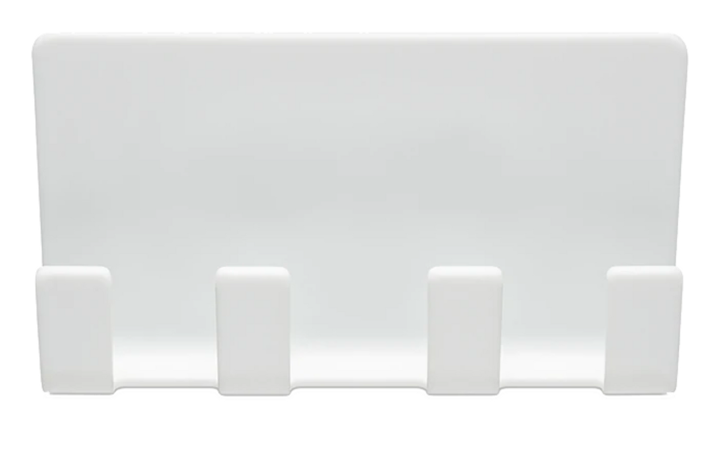 WALL MOUNTED PHONE HOLDER - WHITE