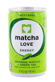 Matcha Love Sweetened Green Tea 5.2 Fl oz (155ml)