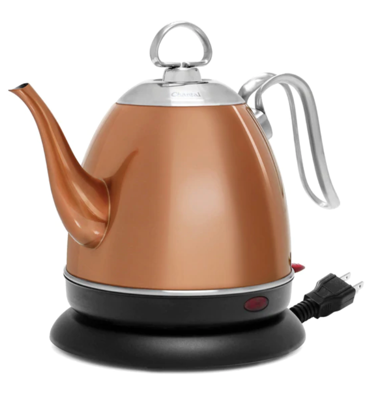 MIA EKETTLE™ - COPPER FINISH ELECTRIC WATER KETTLE (32 OZ.)