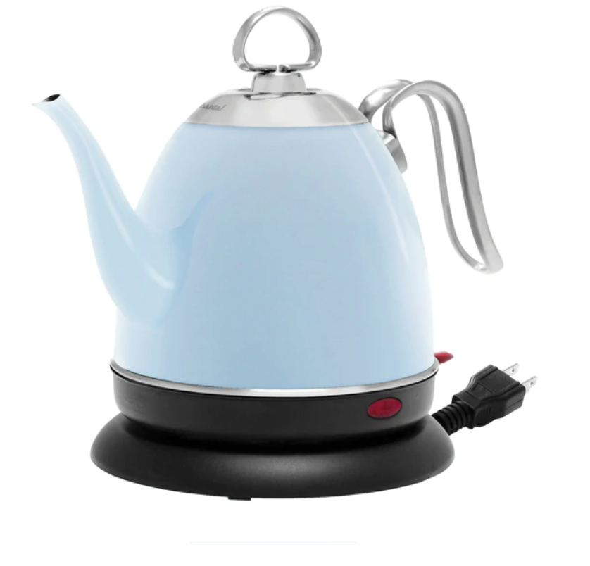 STAINLESS STEEL (PLASTIC FREE) MIA EKETTLE™ - ELECTRIC WATER KETTLE (32 OZ.)
