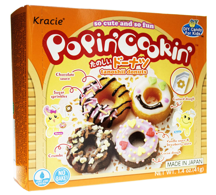 POPIN' COOKIN' JAPANESE TANOSHII DONUTS KIT 1.4 OZ BOX
