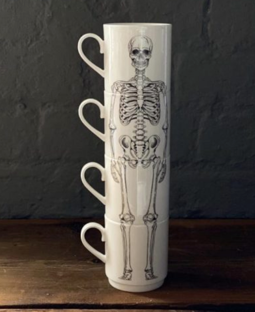 Skeletour '83 Slim Coffee Mug. By Artistshot