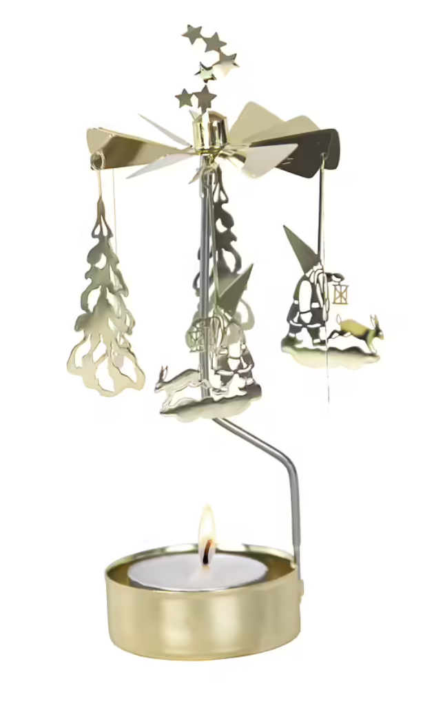 Rotary Candle Holder änglaspel