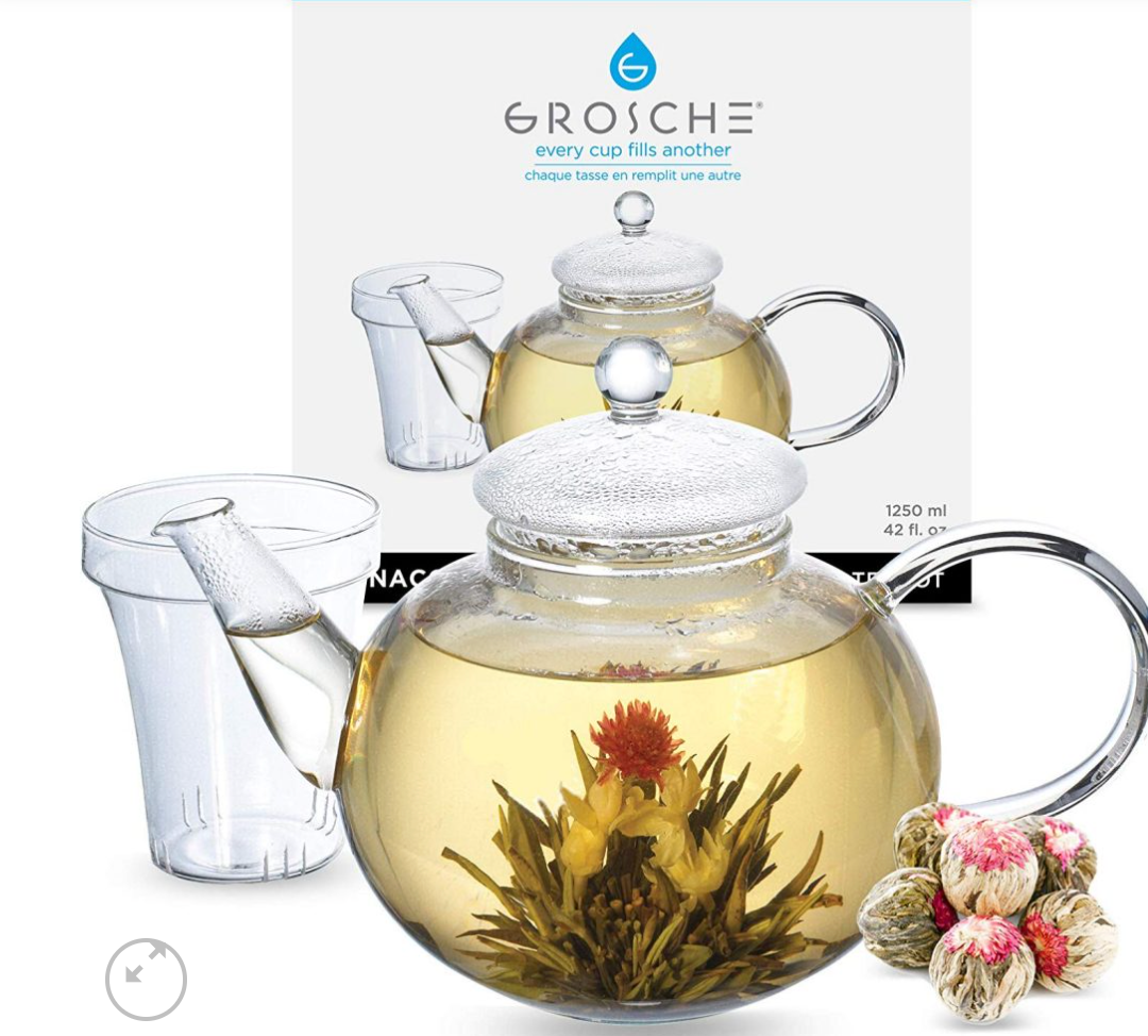MONACO Loose Leaf Tea Glass Teapot