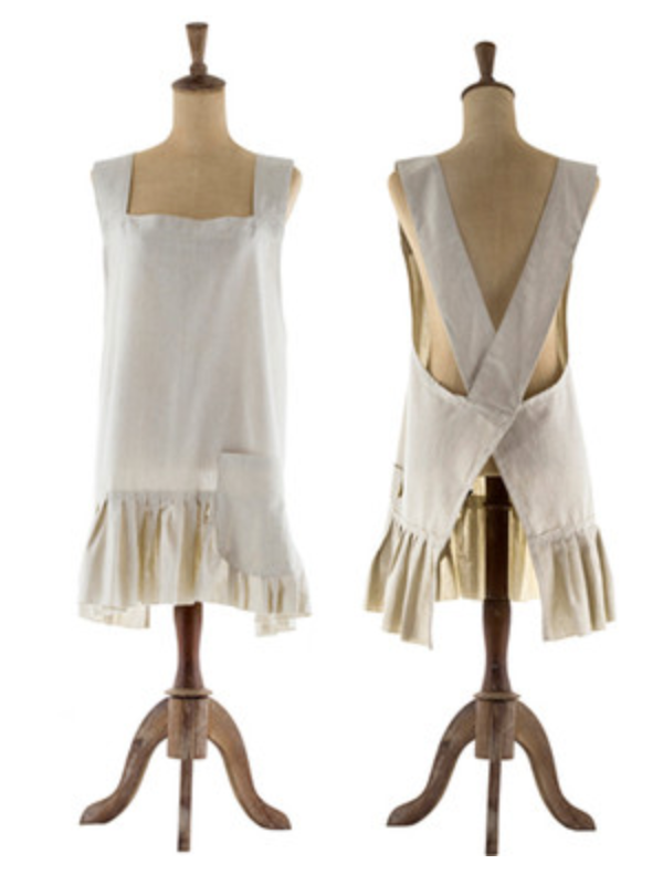 Apron Flax Chambray Pantry