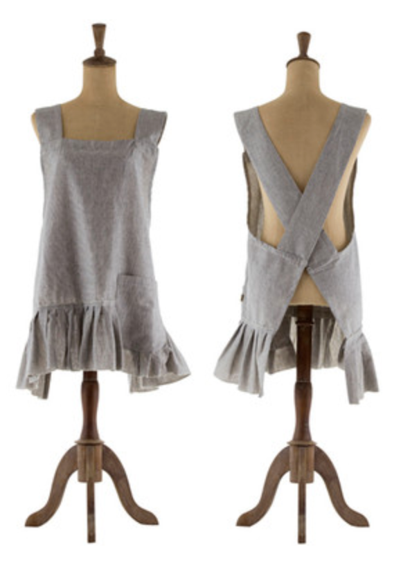 Apron Flax Chambray Pantry