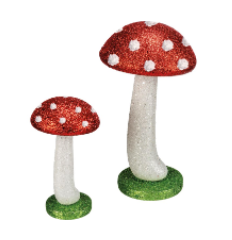 Figurine Set- Mushrooms
