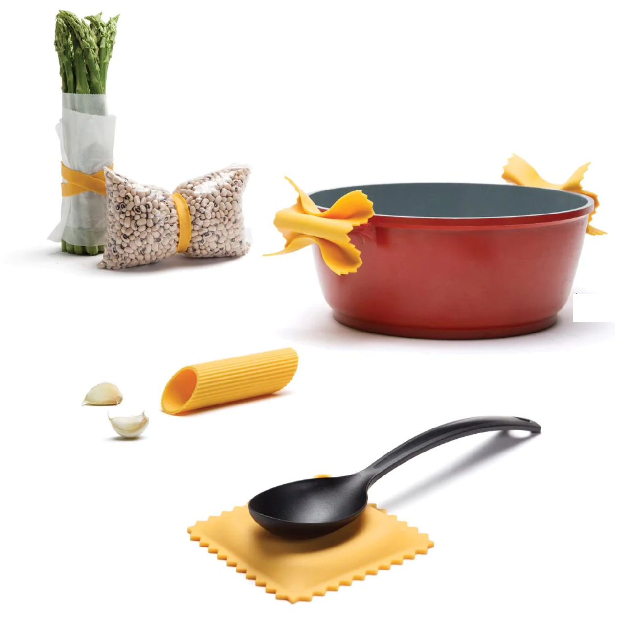 PASTA GRANDE Silicone Kitchen Tools