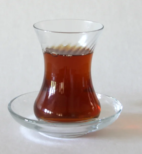 Turkish Tea Glass w/ Saucer