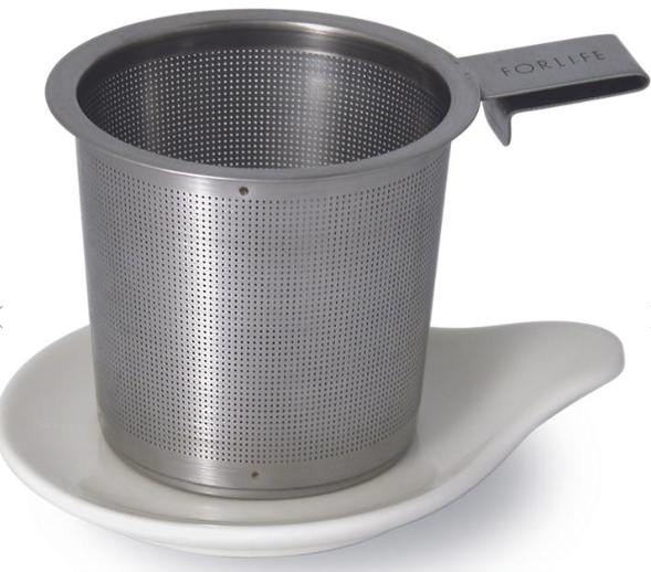 Hook Handle Tea Infuser & Dish Set