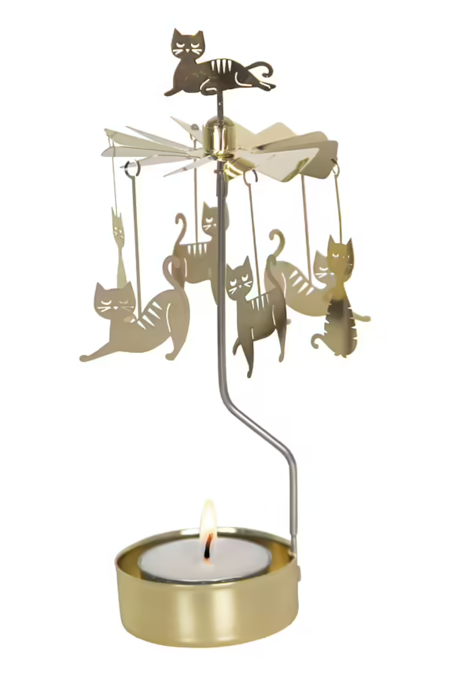 Rotary Candle Holder änglaspel