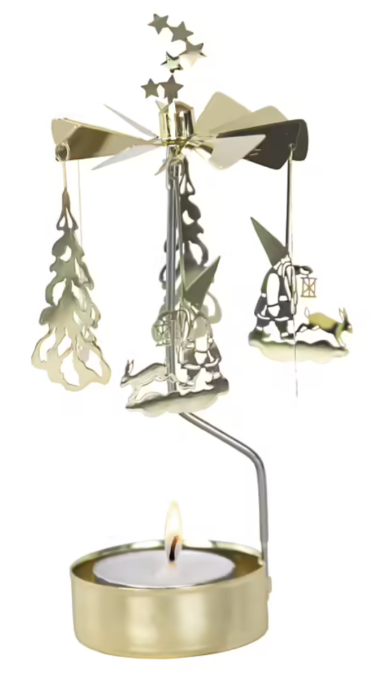 Rotary Candle Holder änglaspel