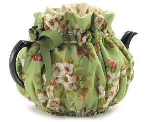 WRAP AROUND TEA COZY 6 CUP CHERRY BLOSSOMS