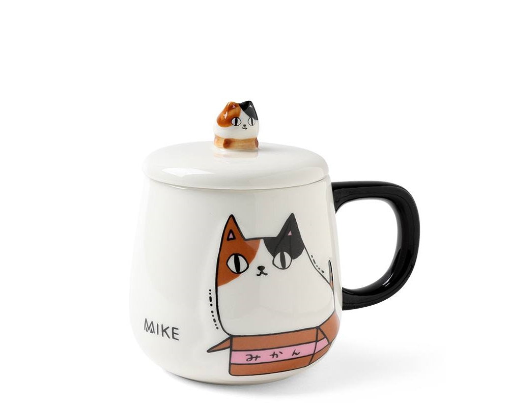 Mug with lid Cat Pals 10 oz.